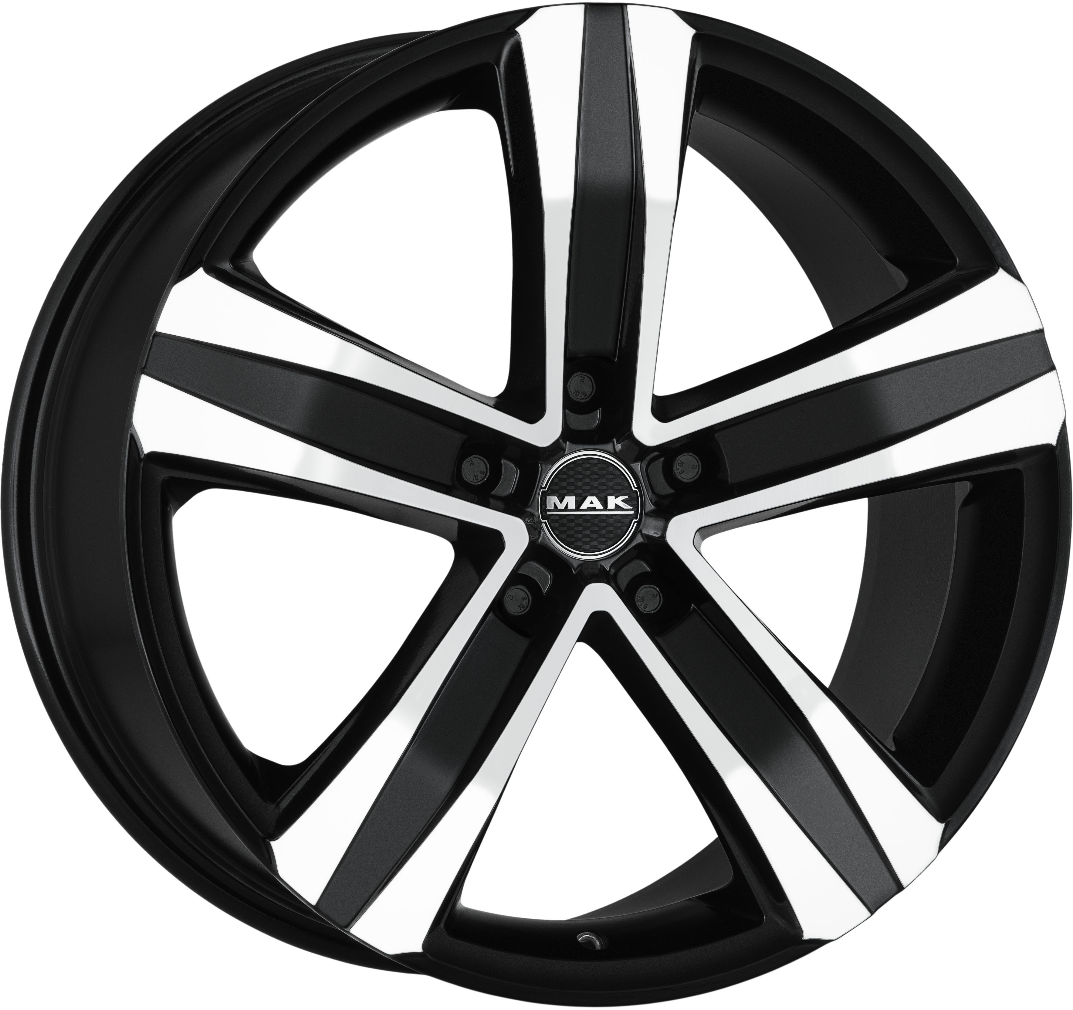 15x6,5  5x118 ET65 d.71,1  MAK  Stone 5 Black Mirror