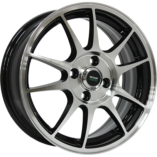 15x6  5x100 ET38 d.57,1  Megami  MGM-5 bkf