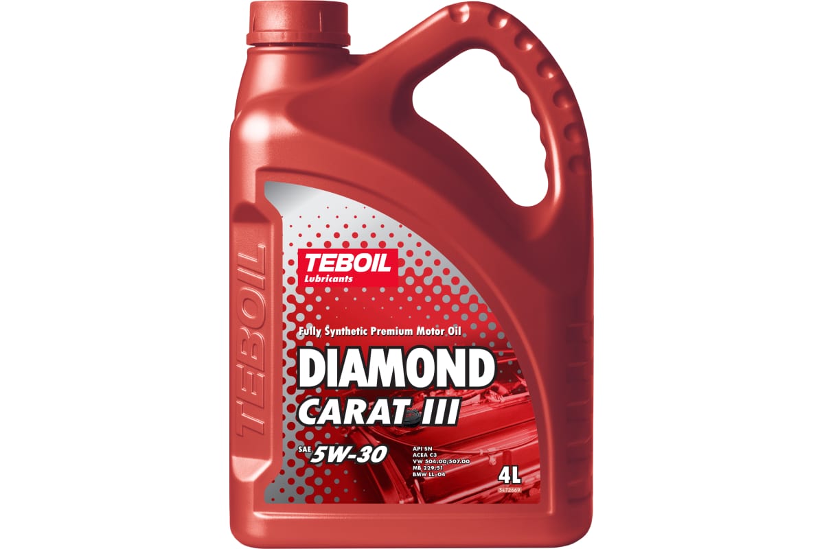 TEBOIL Diamond Carat III 5W-30 API-SN ACEA-C3 4л