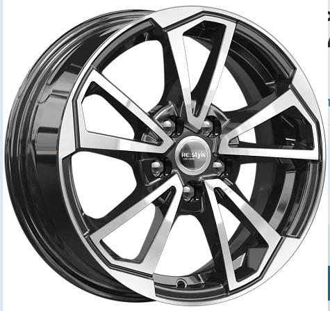 15x6  5x100 ET38 d.57,1  K&K  КС1005 АЛМАЗЧЕРНЫЙ