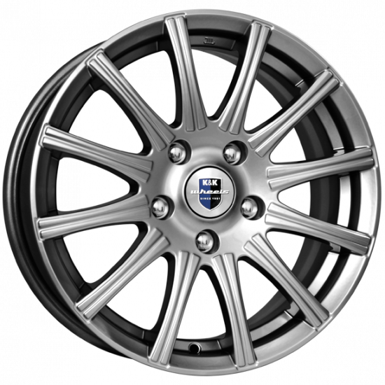 15x6  4x100 ET50 d.60,1  К&К  Сиеста ДАРКПЛАТИНУМ