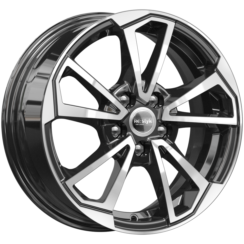 15x6  5x100 ET40 d.57,1  K&K  КС1005 АЛМАЗЧЕРНЫЙ
