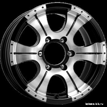 15x7  5x139,7 ET20 d.108,5  К&К  Байконур АЛМАЗЧЕРНЫЙ