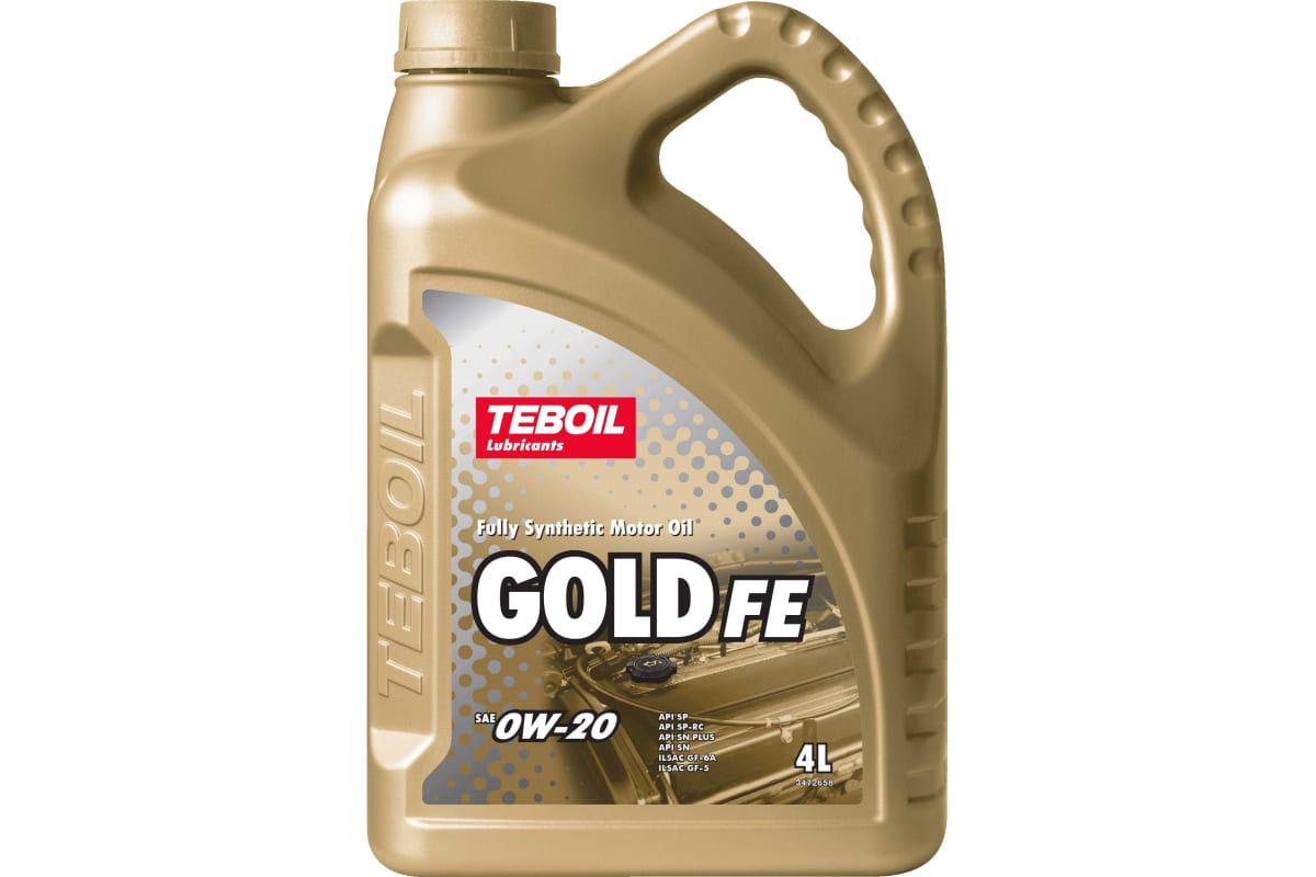 TEBOIL Gold FE 0W-20 API-SP,SP-RC,SN Plus,SN ILSAC-GF-6,GF-5 4л 