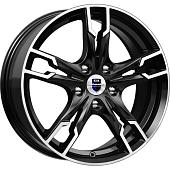 17x7  5x112 ET40 d.66,6  КиК  Солар алмаз чёрный SK