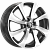 16x6  4x100 ET37 d.60,1  K&K  КС893 (ZV 16_Sandero Stepway) алмаз черный