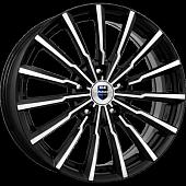 17x7  5x110 ET51 d.67,1  КиК  Акцент алмаз чёрный