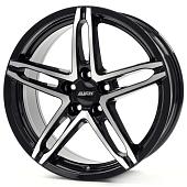 15x6  4x108 ET47,5 d.63,3  Alutec  Poison Diamond Black Front Polished
