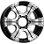 16x8  6x139,7 ET0 d.110,1  КиК  Байконур алмаз чёрный