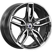 17x8  5x114,3 ET45 d.66,1  КиК  Бартон алмаз чёрный