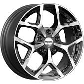 16x6,5  5x114,3 ET50 d.66,1  Скад  KL-368 алмаз