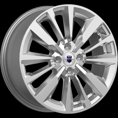 16x6,5  4x100 ET37 d.60,1  КиК  Эрман дарк платинум