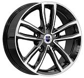 17x6,5  5x114,3 ET37 d.66,6  КиК  Каланг алмаз чёрный