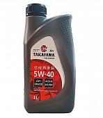 TAKAYAMA 5W-40 масло моторное cинт ACEA A3/B4  API SN/CF  (1л)  пластик