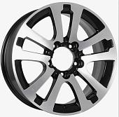 18x7  5x139,7 ET35 d.108,5  КиК  Сахара Patriot алмаз чёрный