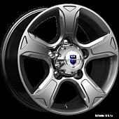 16x7  5x139,7 ET35 d.108,5  K&K  Атлант ДАРКПЛАТИНУМ