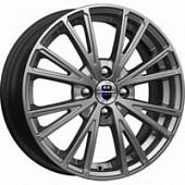 16x6  4x100 ET41 d.60,1  КиК  Меандр дарк платинум