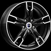 17x7  5x112 ET50 d.66,6  КиК  Солар алмаз чёрный