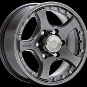 16x7  5x139,7 ET20 d.109,7  Скад  Титан графит