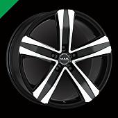 15x6,5  5x160 ET52 d.65,1  MAK  Stone 5 3 Black Mirror