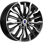 17x6,5  5x112 ET43 d.66,6  КиК  Атакама алмаз чёрный