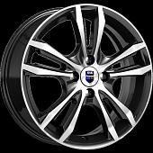 16x6  4x100 ET49 d.54,1  K&K  Samara алмаз черный