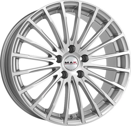 18x8  5x108 ET45 d.72  MAK  Fatale Silver