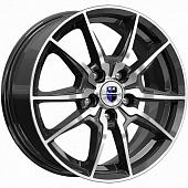 16x6,5  5x100 ET48 d.56,1  КиК  Адамар алмаз чёрный