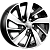 16x6,5  5x114,3 ET47 d.66,1  K&K  КС741 (ZV 16_Fluence) алмаз черный