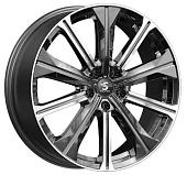 19x7  5x114,3 ET40 d.64,1  Скад  КР013 Diamond Black Gris