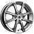 14x5  4x100 ET43 d.60,1  КиК  Флэш дарк платинум