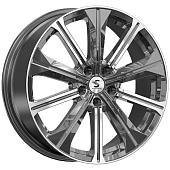 19x7  5x114,3 ET40 d.64,1  Скад  КР013 Diamond Gloss Graphite