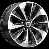 17x7  5x110 ET40 d.65,1  КиК  Авиор алмаз чёрный