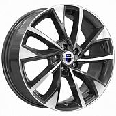 17x7  5x110 ET48,5 d.63,35  КиК  Роквуд алмаз чёрный