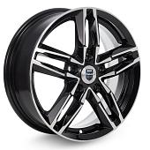 16x6  5x110 ET45 d.63,35  КиК  Sayan алмаз чёрный