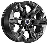 17x7,5  6x139,7 ET25 d.106,1  КиК  Тейт кварц