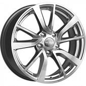 17x7  5x114,3 ET40 d.66,1  K&K  КС699 ДАРКПЛАТИНУМ