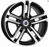 16x7  5x139,7 ET30 d.98  КиК  Палладика алмаз чёрный