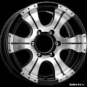 15x7  5x139,7 ET20 d.108,5  К&К  Байконур АЛМАЗЧЕРНЫЙ
