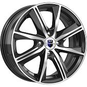 17x7  5x112 ET45 d.66,6  КиК  Арнар алмаз чёрный
