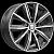 16x7  5x114,3 ET40 d.66,1  КиК  Арнар алмаз чёрный