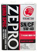 Idemitsu  Zepro EURO SPEC  F-S  5W-40 SN/CF  масло моторное синт.  (4л)