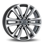 17x7,5  6x139,7 ET25 d.106,2  MAK  Safari 6 Gunmetal Mirror Face