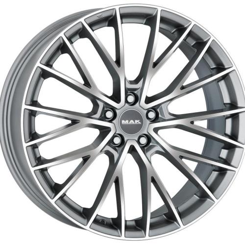 19x8,5  5x112 ET25 d.66,45  MAK  Speciale Graphite Mirror Face