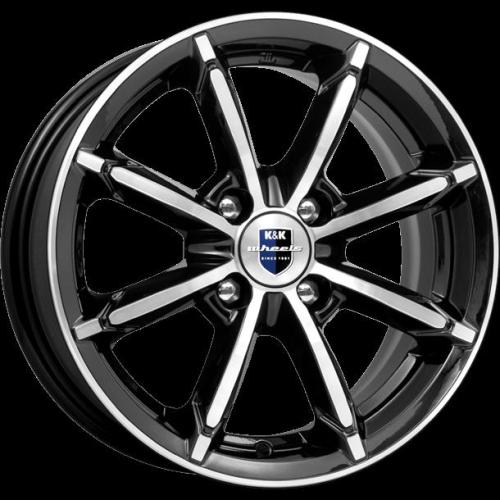 14x6  4x100 ET40 d.67,1  КиК  Sportline алмаз чёрный